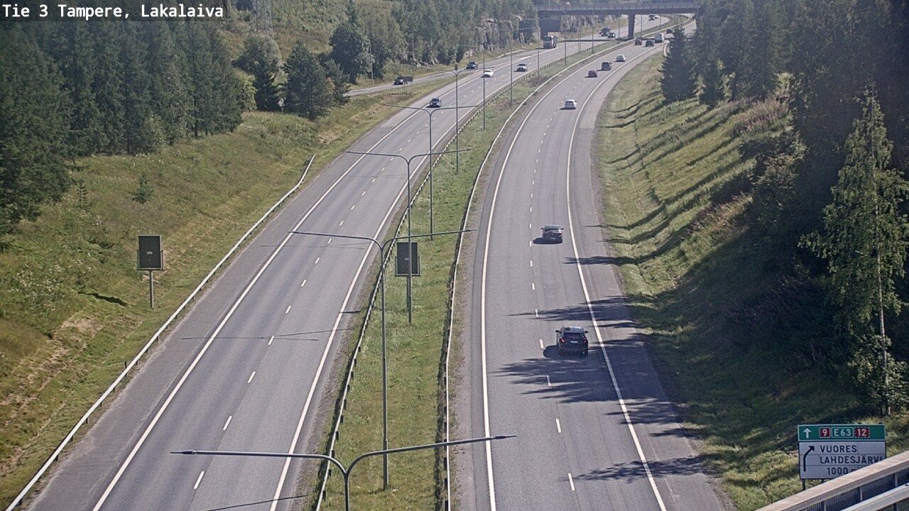 Kelikamerat Kuva Tie 3 Tampere, Lakalaiva, Tampere, Pirkanmaa