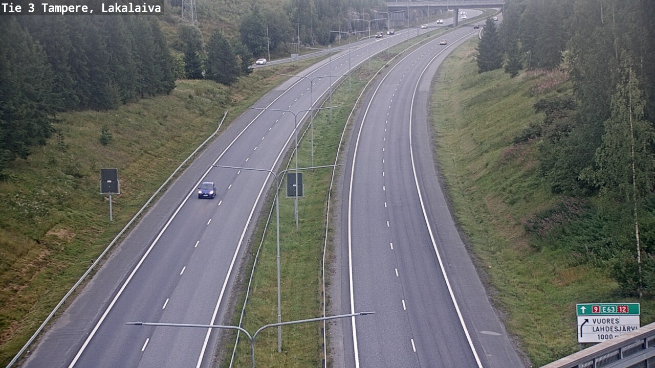 Weather Camera Image Road 3 Tampere, Lakalaiva, Tampere, Pirkanmaa