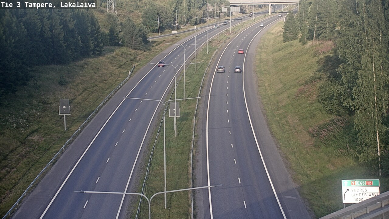 Kelikamerat Kuva Tie 3 Tampere, Lakalaiva, Tampere, Pirkanmaa