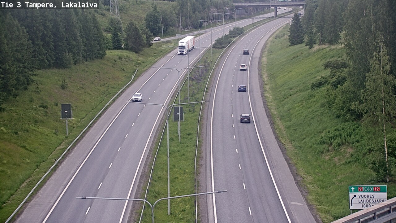 Kelikamerat Kuva Tie 3 Tampere, Lakalaiva, Tampere, Pirkanmaa