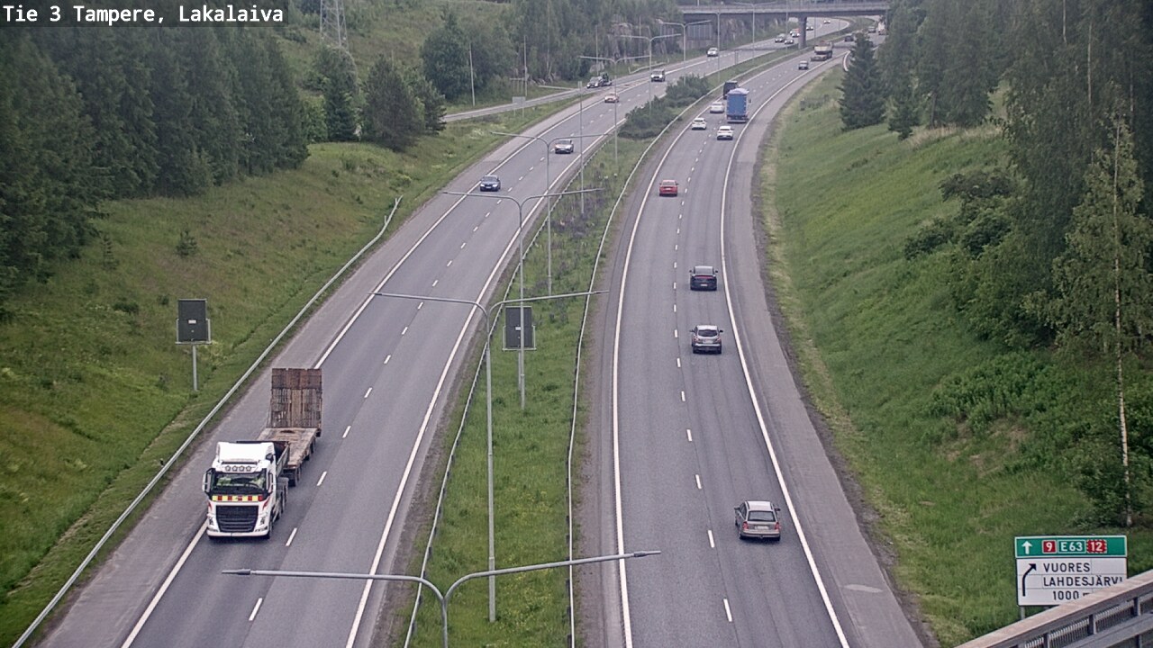 Kelikamerat Kuva Tie 3 Tampere, Lakalaiva, Tampere, Pirkanmaa