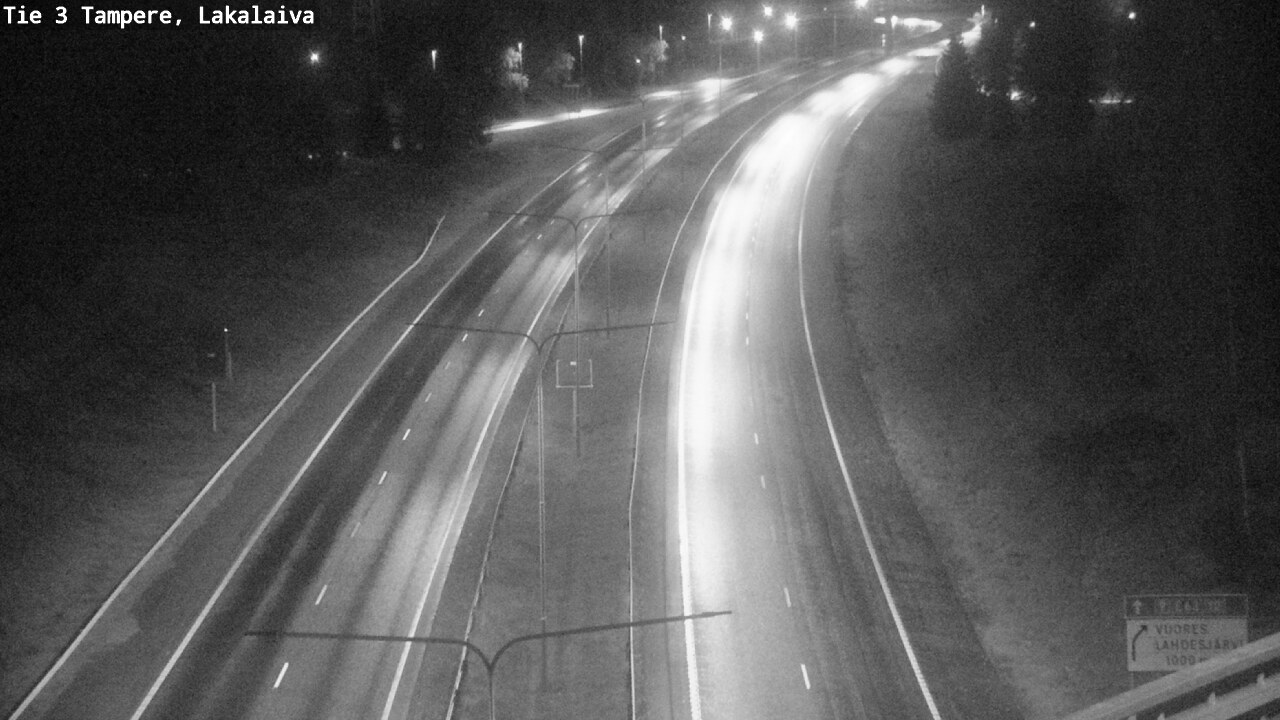 Weather Camera Image Road 3 Tampere, Lakalaiva, Tampere, Pirkanmaa