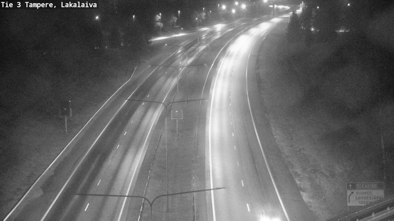 Weather Camera Image Road 3 Tampere, Lakalaiva, Tampere, Pirkanmaa