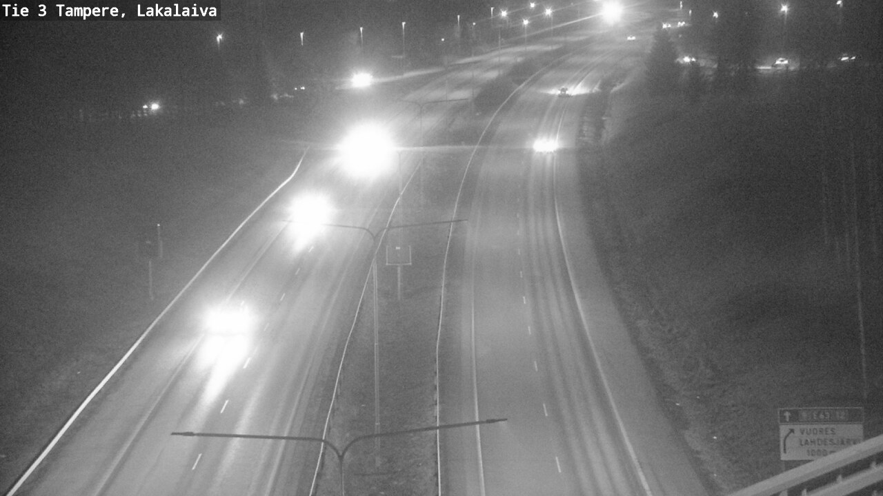 Weather Camera Image Road 3 Tampere, Lakalaiva, Tampere, Pirkanmaa