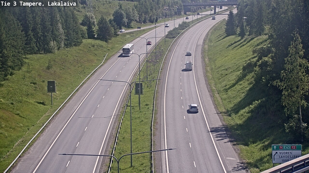 Kelikamerat Kuva Tie 3 Tampere, Lakalaiva, Tampere, Pirkanmaa