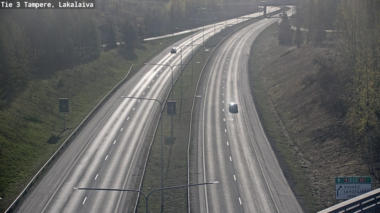 Weather Camera Image Road 3 Tampere, Lakalaiva, Tampere, Pirkanmaa