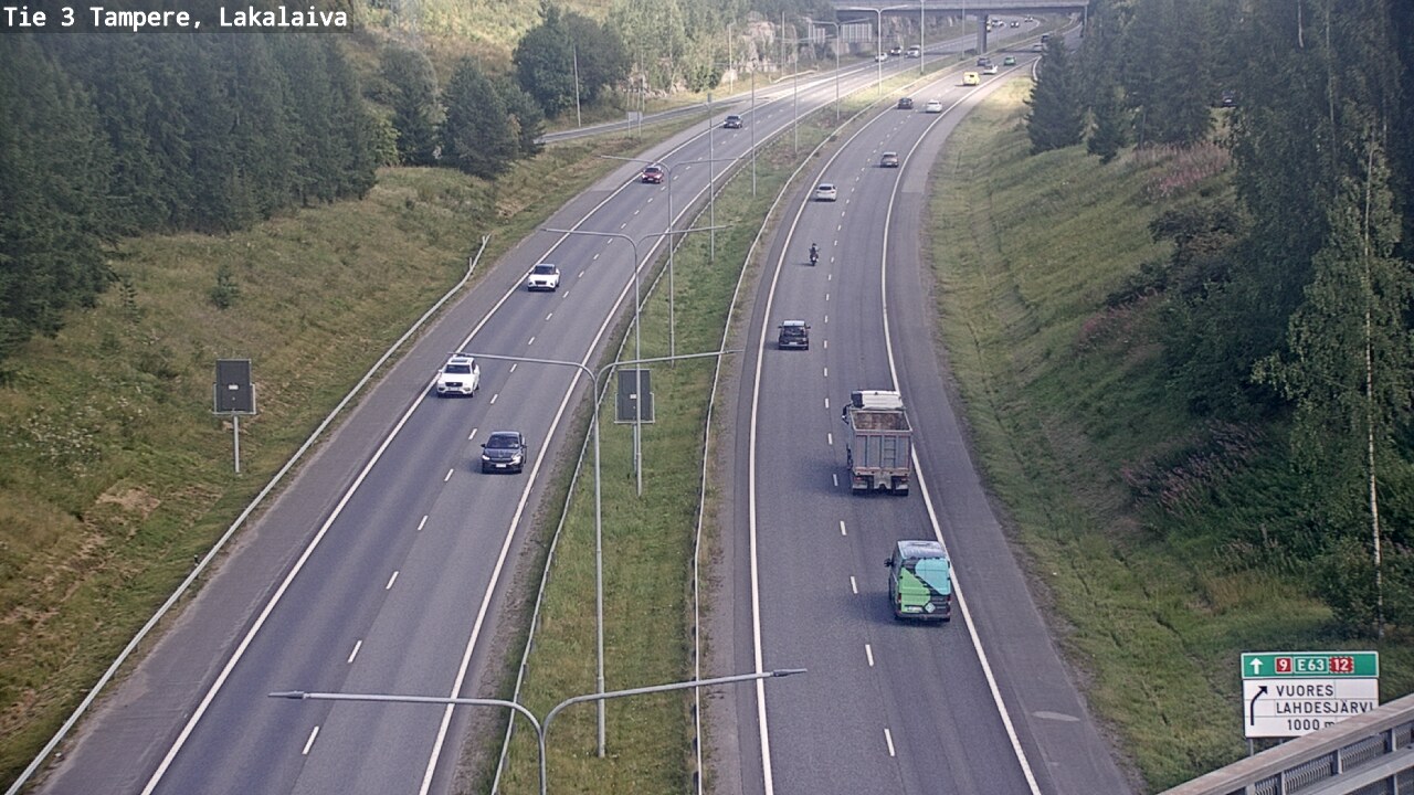 Kelikamerat Kuva Tie 3 Tampere, Lakalaiva, Tampere, Pirkanmaa