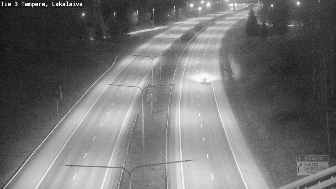 Weather Camera Image Road 3 Tampere, Lakalaiva, Tampere, Pirkanmaa