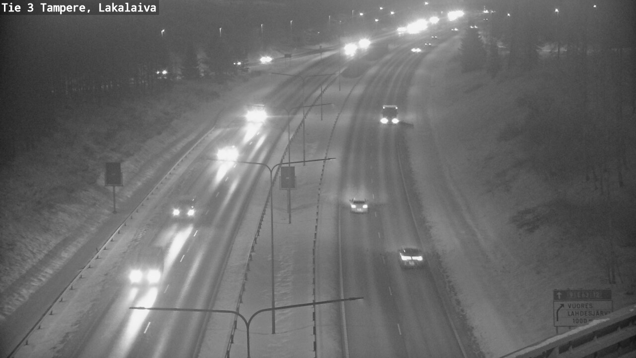 Kelikamerat Kuva Tie 3 Tampere, Lakalaiva, Tampere, Pirkanmaa