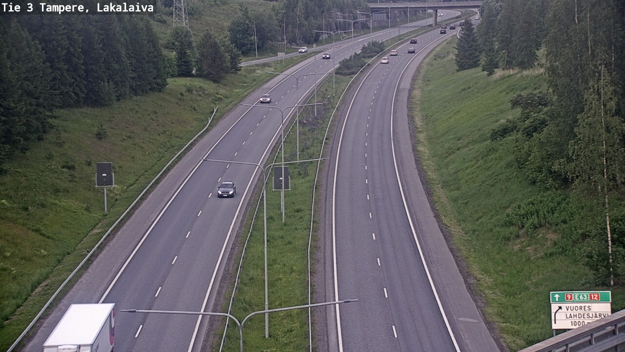 Kelikamerat Kuva Tie 3 Tampere, Lakalaiva, Tampere, Pirkanmaa