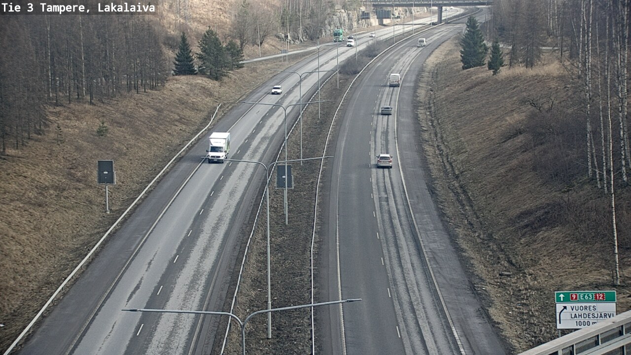 Kelikamerat Kuva Tie 3 Tampere, Lakalaiva, Tampere, Pirkanmaa