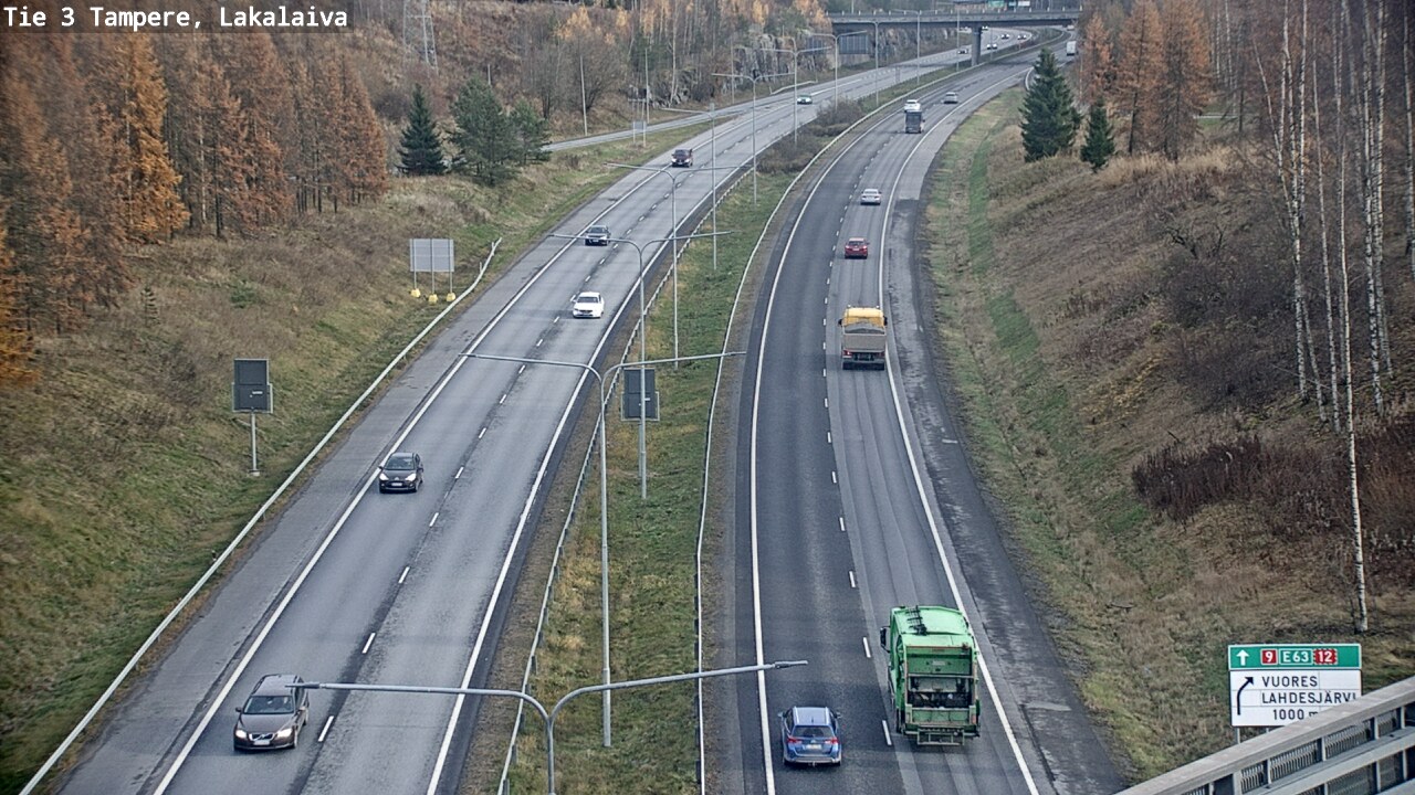 Kelikamerat Kuva Tie 3 Tampere, Lakalaiva, Tampere, Pirkanmaa