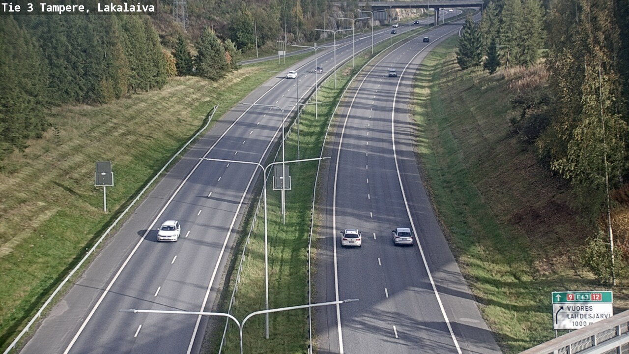 Kelikamerat Kuva Tie 3 Tampere, Lakalaiva, Tampere, Pirkanmaa