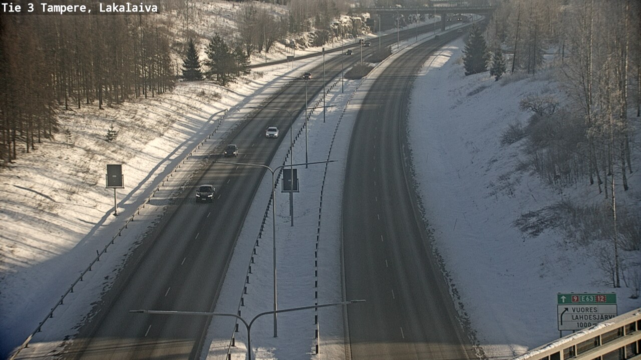 Kelikamerat Kuva Tie 3 Tampere, Lakalaiva, Tampere, Pirkanmaa