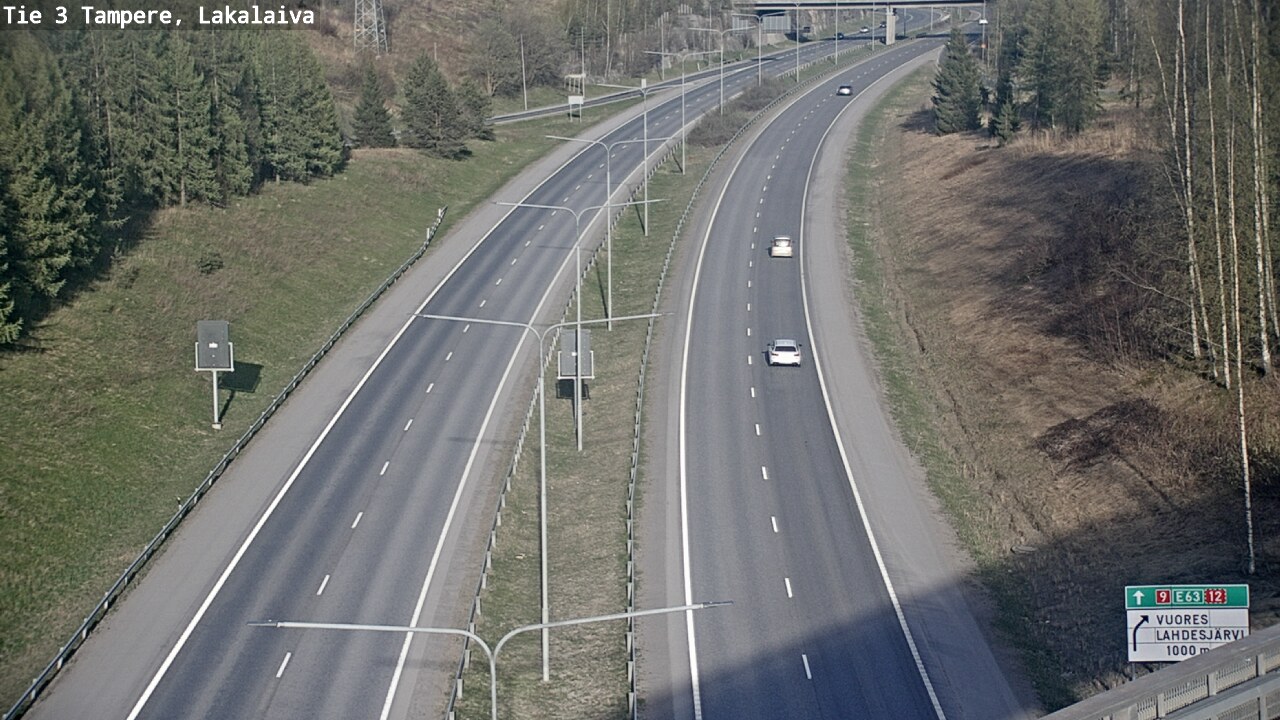 Kelikamerat Kuva Tie 3 Tampere, Lakalaiva, Tampere, Pirkanmaa