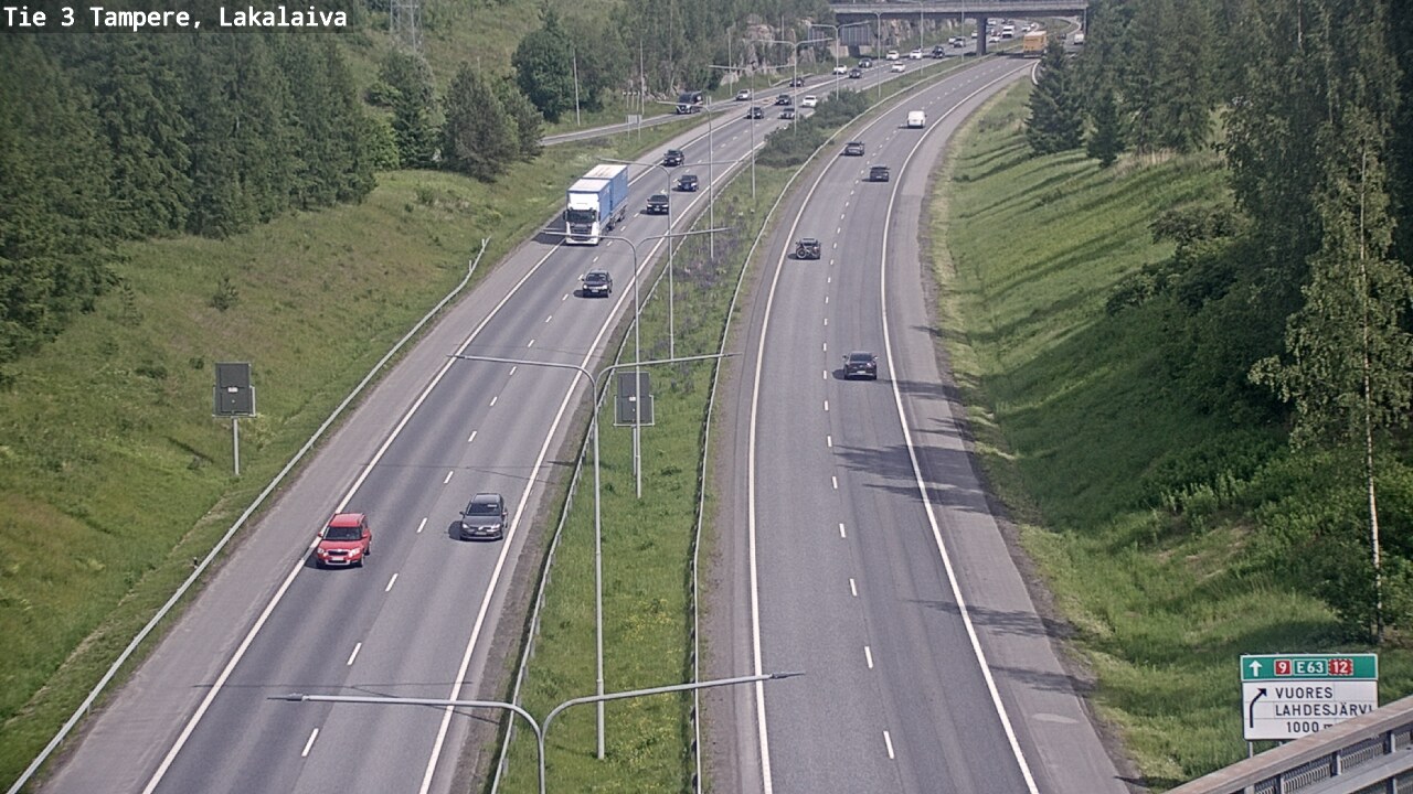Kelikamerat Kuva Tie 3 Tampere, Lakalaiva, Tampere, Pirkanmaa