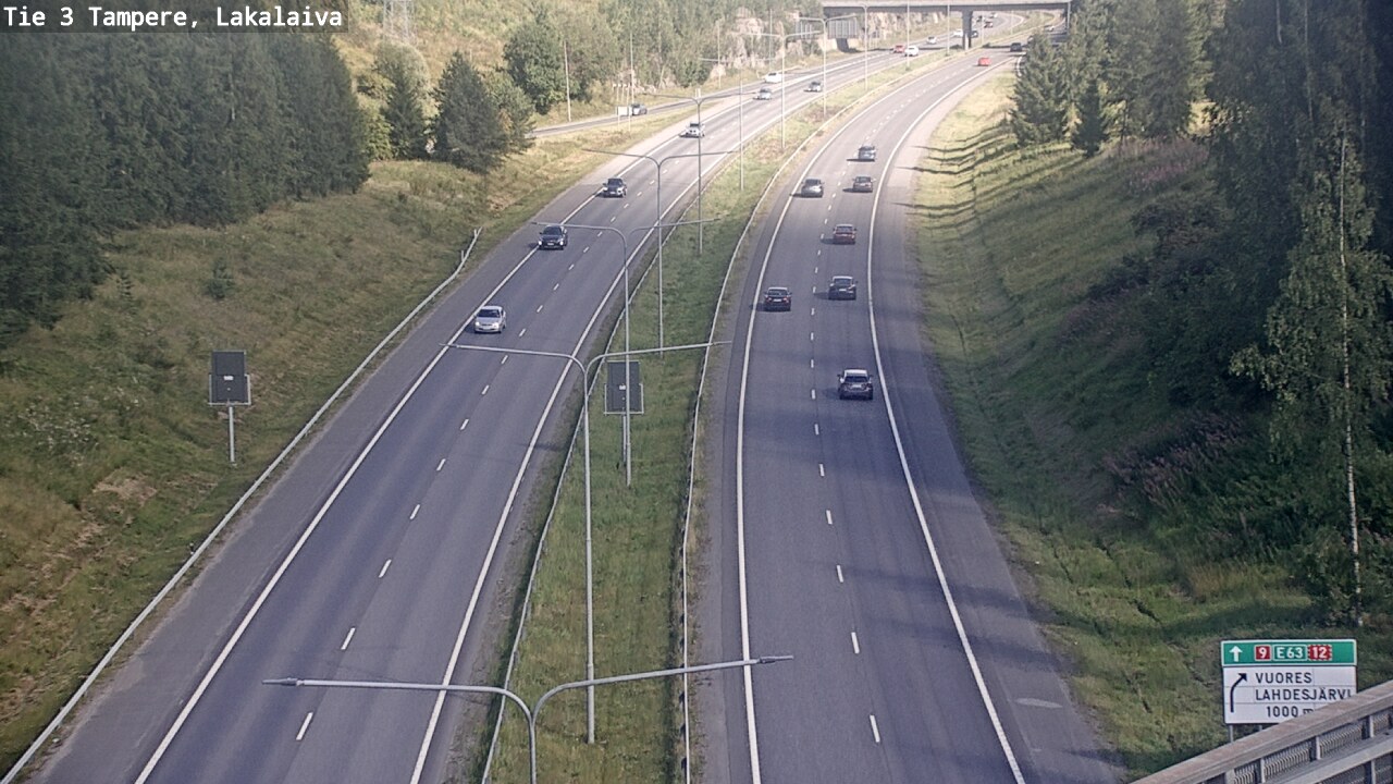 Kelikamerat Kuva Tie 3 Tampere, Lakalaiva, Tampere, Pirkanmaa