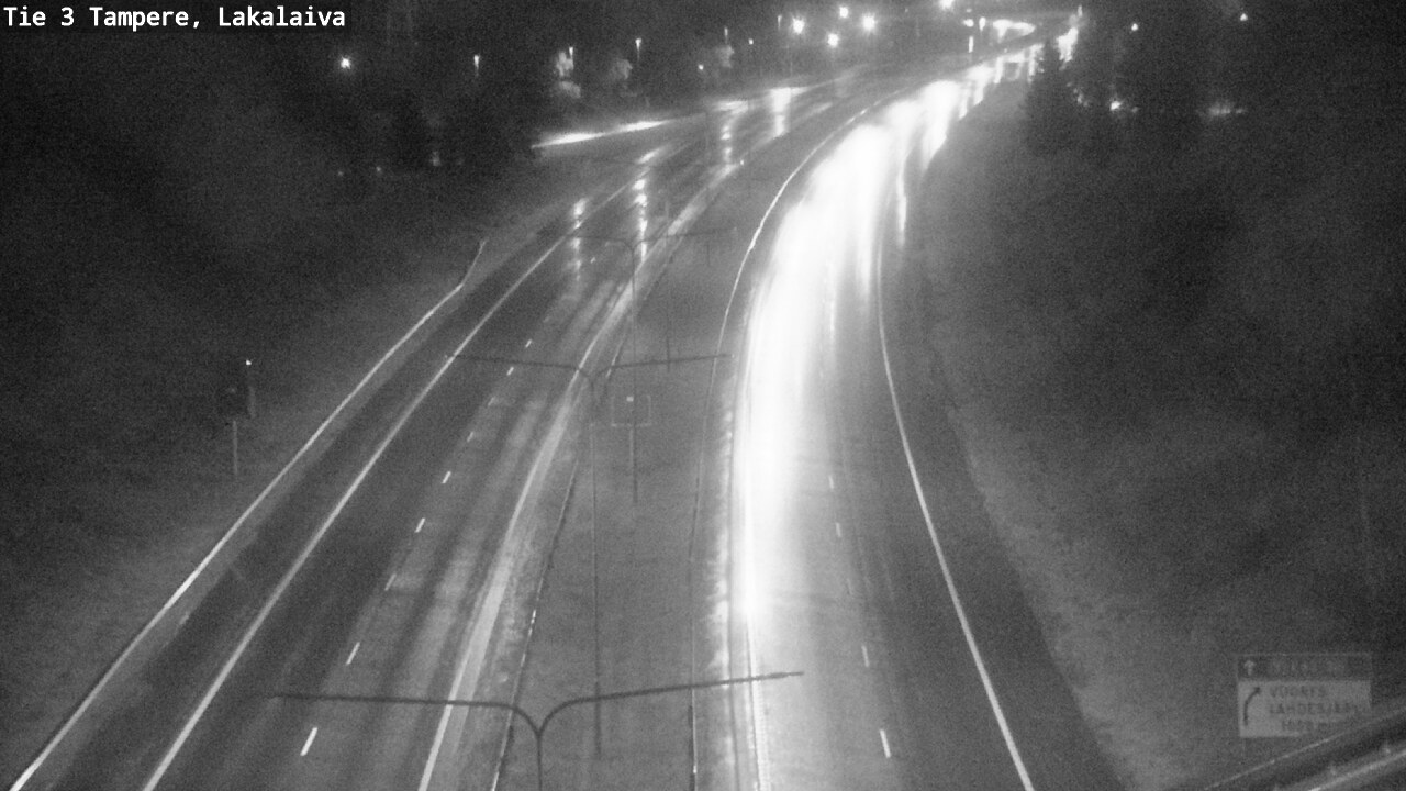 Weather Camera Image Road 3 Tampere, Lakalaiva, Tampere, Pirkanmaa
