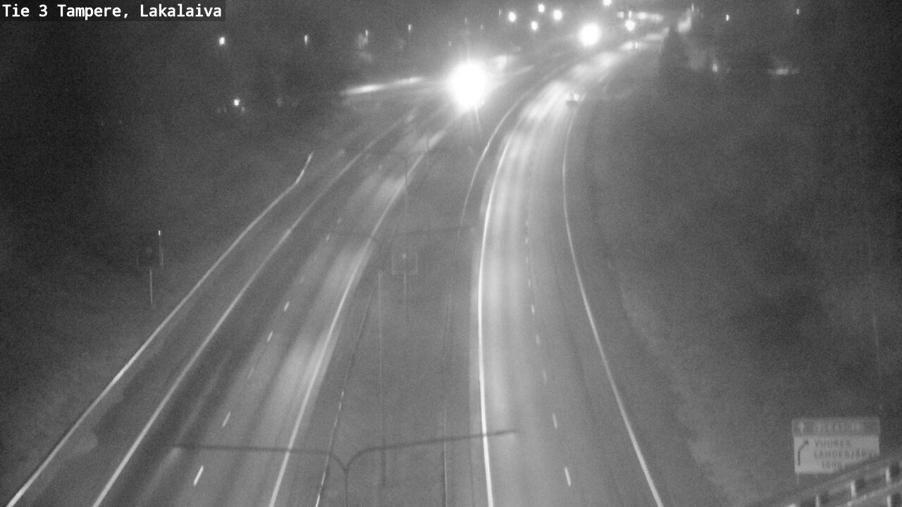 Weather Camera Image Road 3 Tampere, Lakalaiva, Tampere, Pirkanmaa