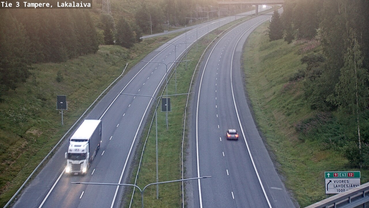 Weather Camera Image Road 3 Tampere, Lakalaiva, Tampere, Pirkanmaa