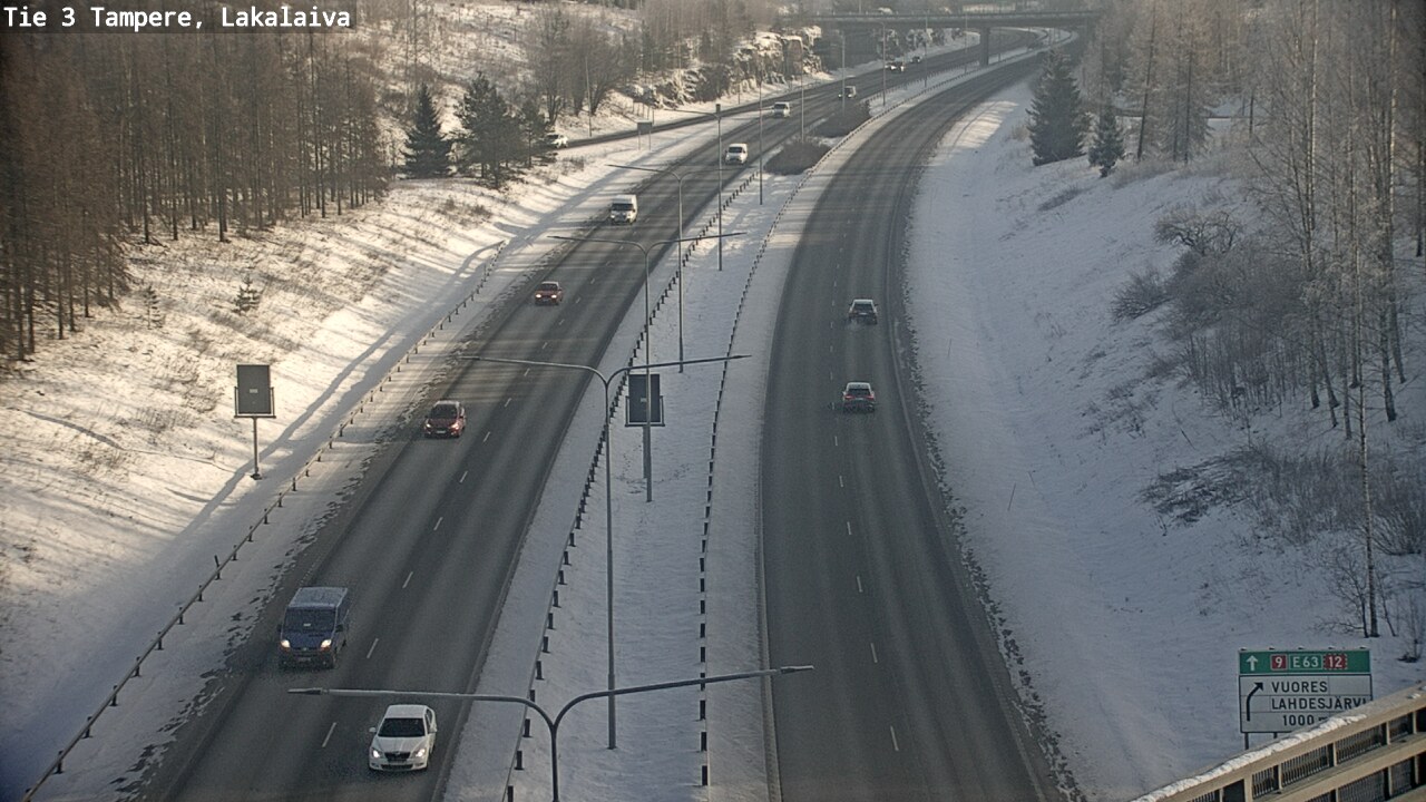 Kelikamerat Kuva Tie 3 Tampere, Lakalaiva, Tampere, Pirkanmaa