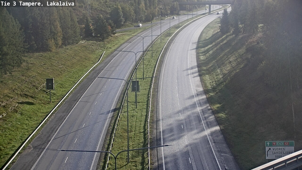 Weather Camera Image Road 3 Tampere, Lakalaiva, Tampere, Pirkanmaa