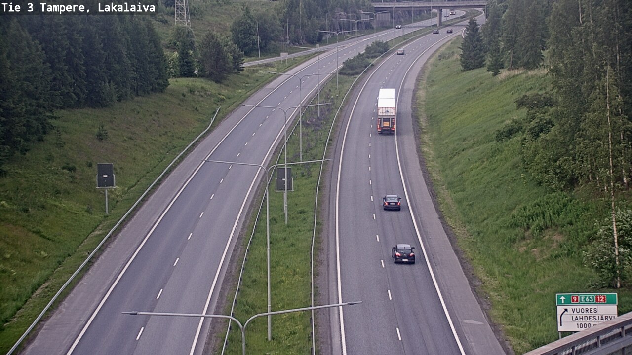 Kelikamerat Kuva Tie 3 Tampere, Lakalaiva, Tampere, Pirkanmaa