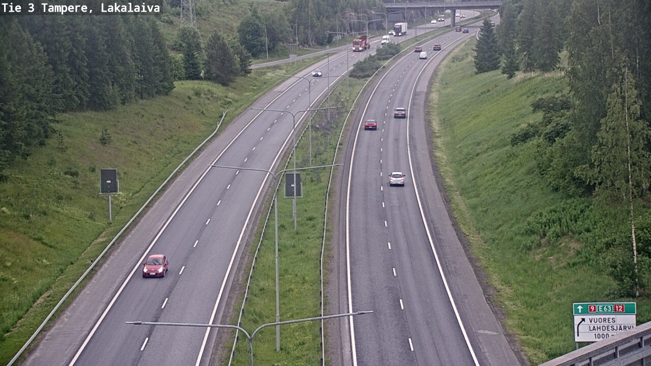 Kelikamerat Kuva Tie 3 Tampere, Lakalaiva, Tampere, Pirkanmaa