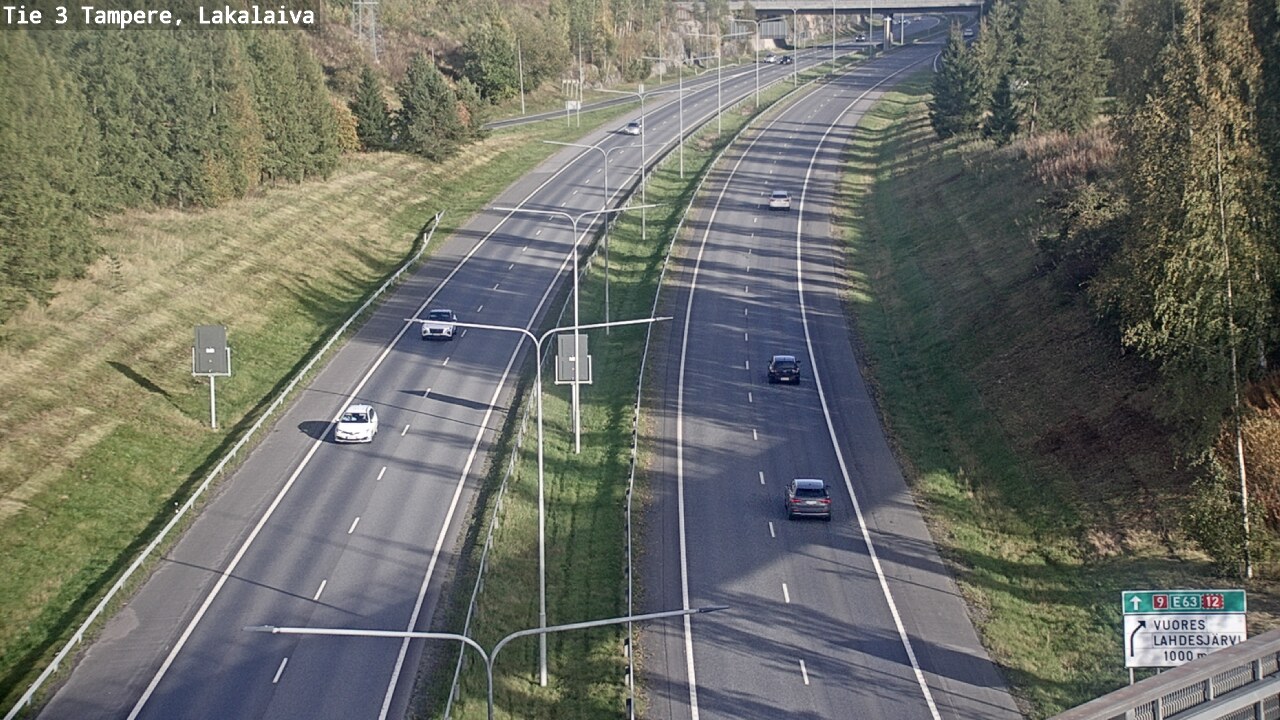 Kelikamerat Kuva Tie 3 Tampere, Lakalaiva, Tampere, Pirkanmaa