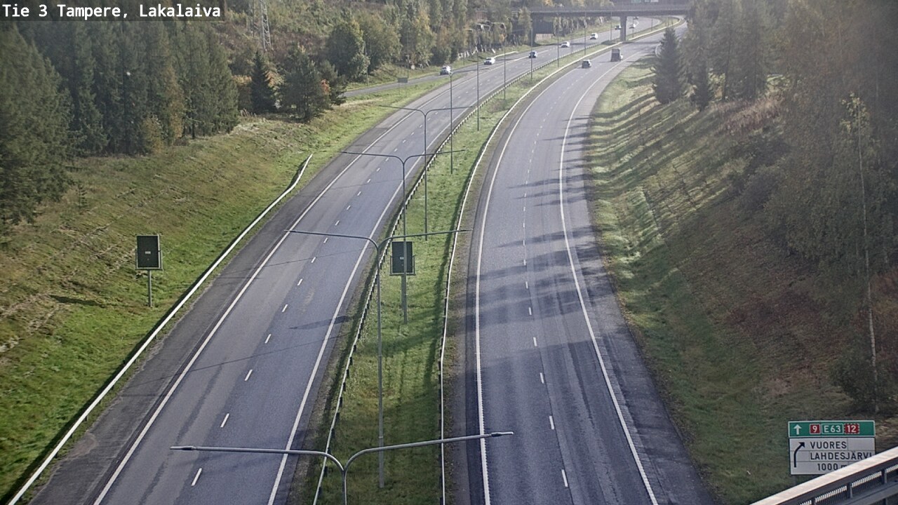 Kelikamerat Kuva Tie 3 Tampere, Lakalaiva, Tampere, Pirkanmaa