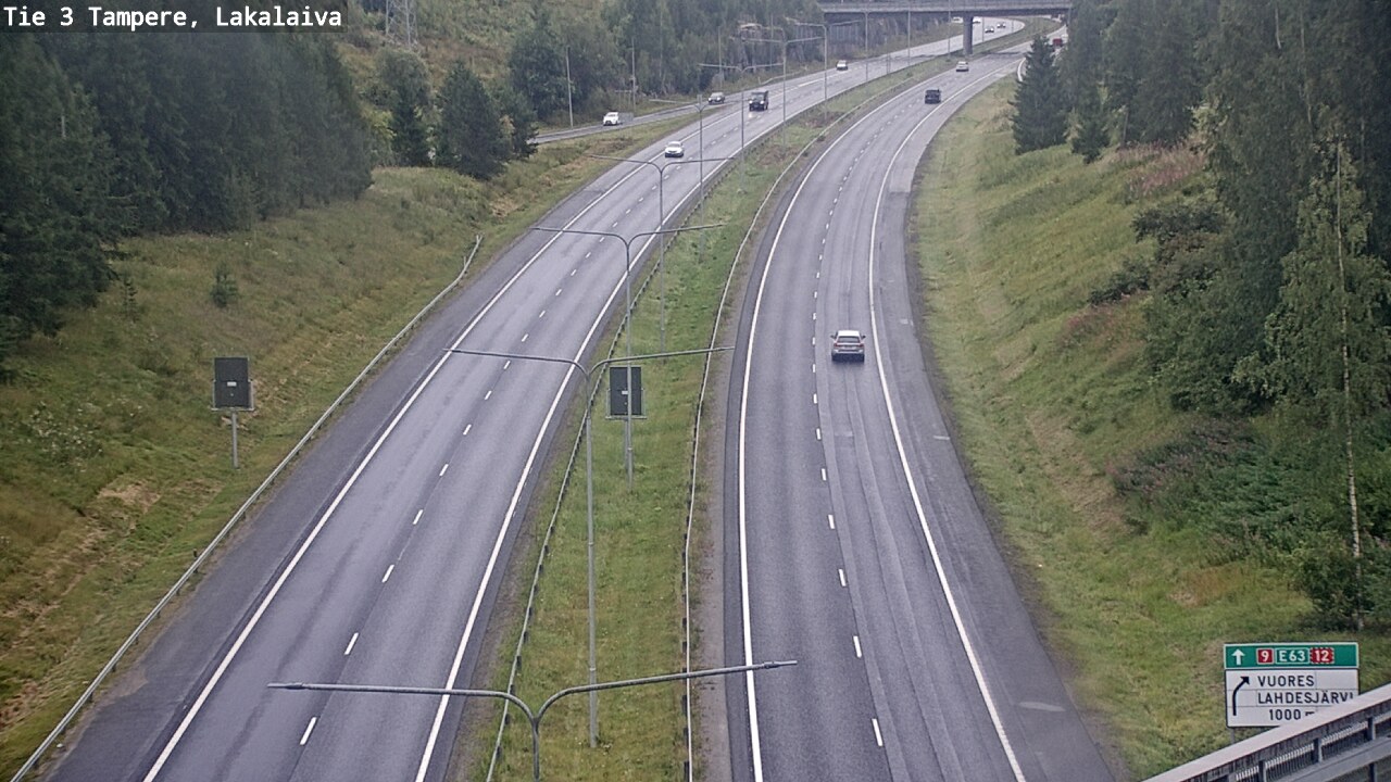 Weather Camera Image Road 3 Tampere, Lakalaiva, Tampere, Pirkanmaa