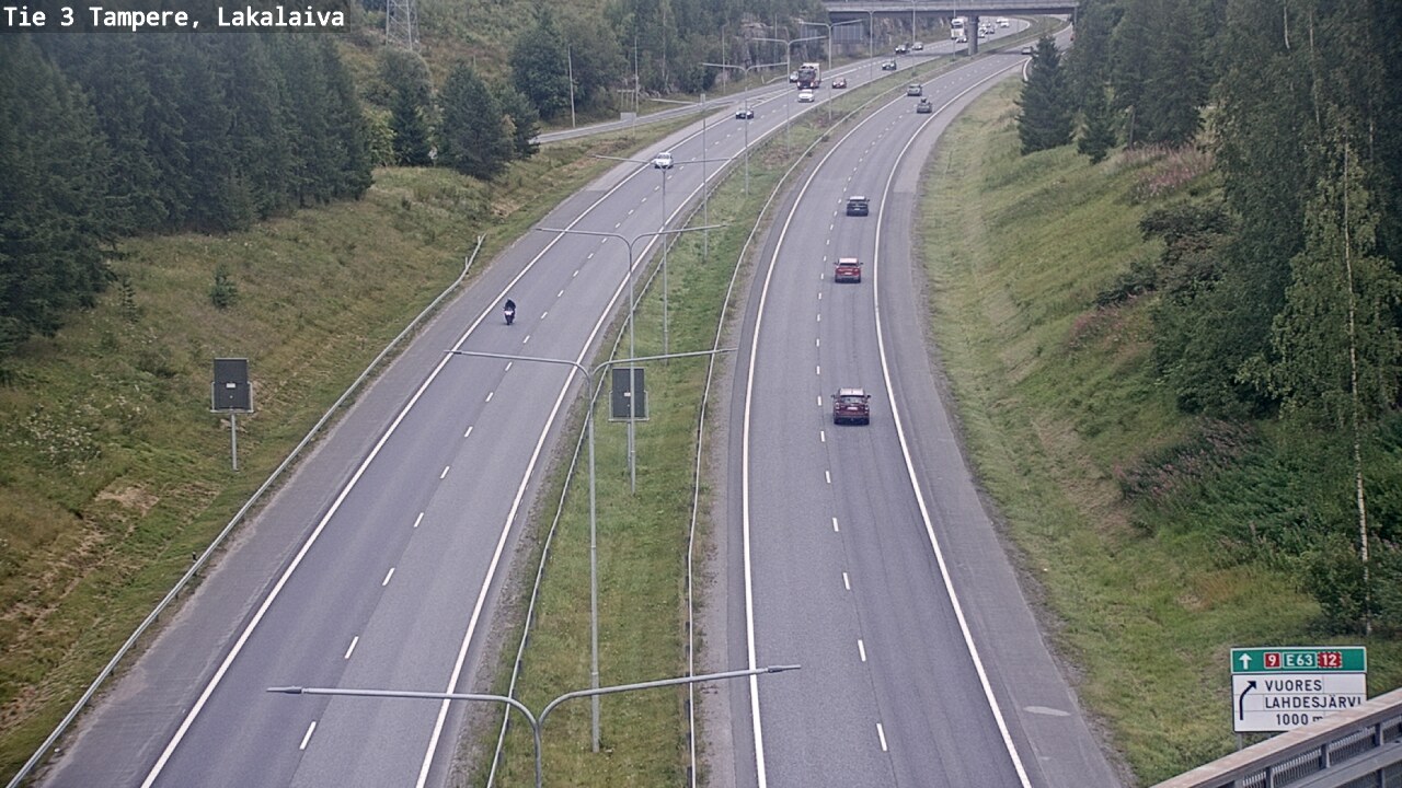 Kelikamerat Kuva Tie 3 Tampere, Lakalaiva, Tampere, Pirkanmaa