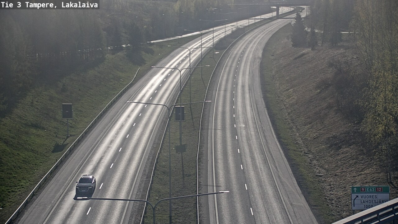 Weather Camera Image Road 3 Tampere, Lakalaiva, Tampere, Pirkanmaa