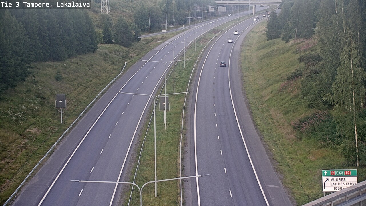 Kelikamerat Kuva Tie 3 Tampere, Lakalaiva, Tampere, Pirkanmaa