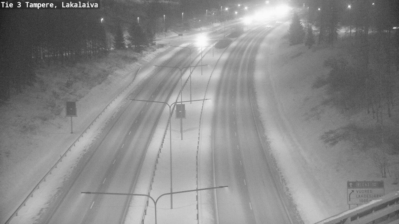 Kelikamerat Kuva Tie 3 Tampere, Lakalaiva, Tampere, Pirkanmaa