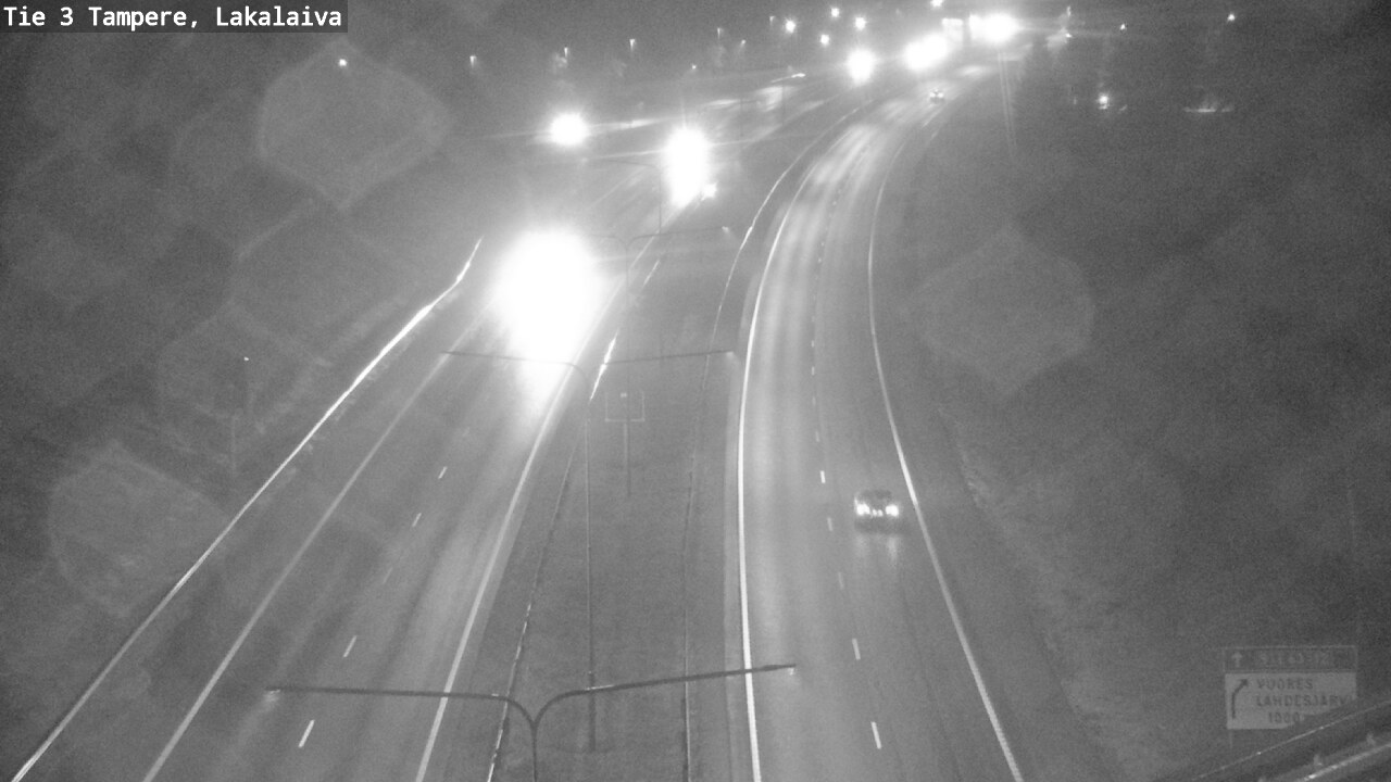 Weather Camera Image Road 3 Tampere, Lakalaiva, Tampere, Pirkanmaa