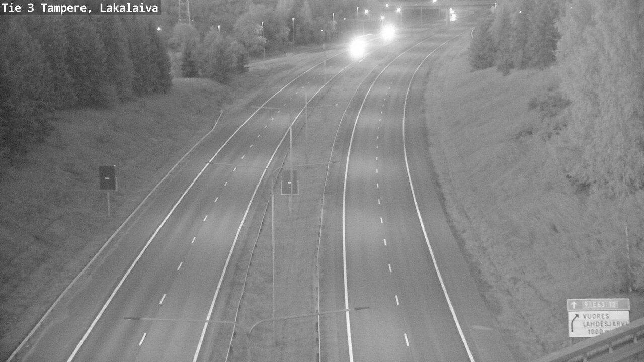 Kelikamerat Kuva Tie 3 Tampere, Lakalaiva, Tampere, Pirkanmaa