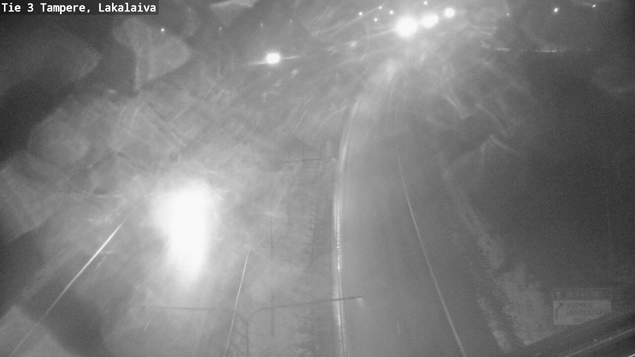 Weather Camera Image Väg 3 Tammerfors, Lakalaiva, Tampere, Pirkanmaa