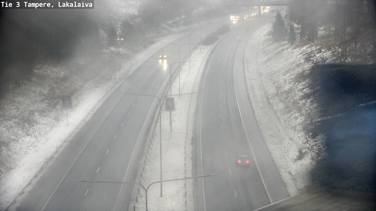 Weather Camera Image Väg 3 Tammerfors, Lakalaiva, Tampere, Pirkanmaa