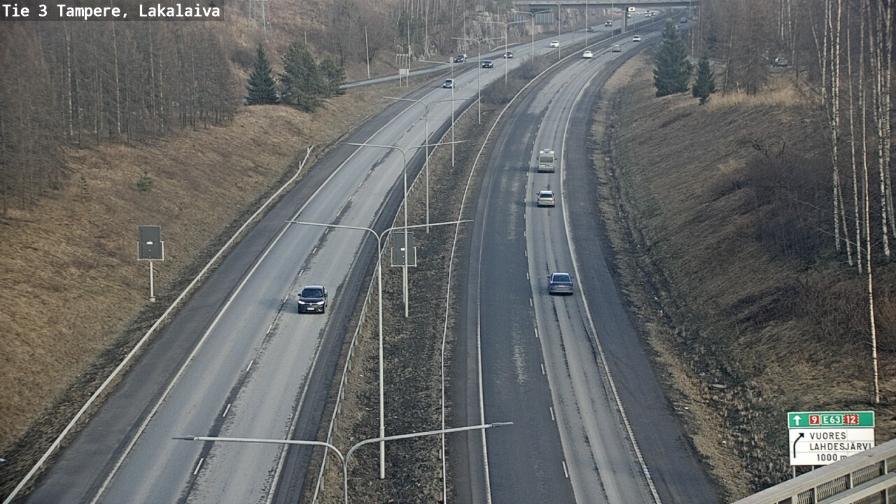 Kelikamerat Kuva Tie 3 Tampere, Lakalaiva, Tampere, Pirkanmaa