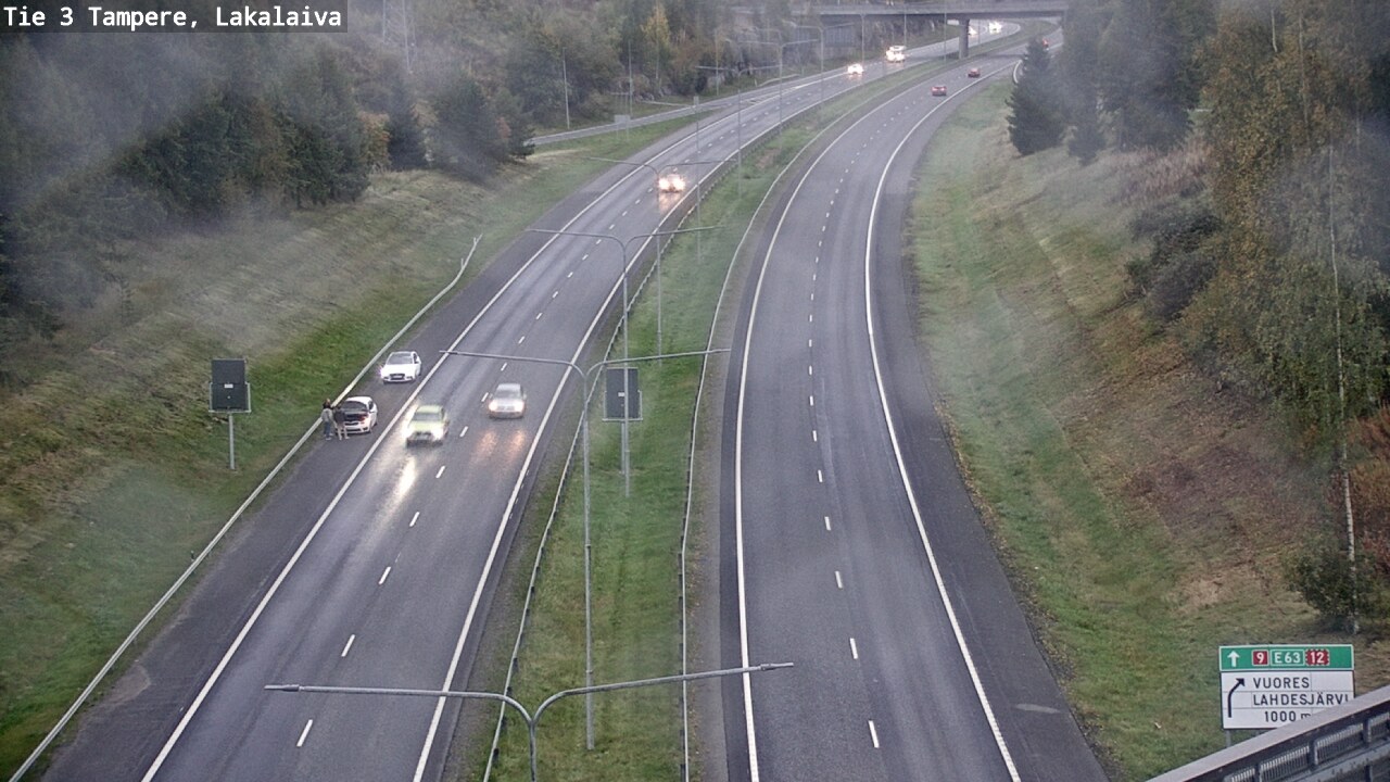 Weather Camera Image Road 3 Tampere, Lakalaiva, Tampere, Pirkanmaa