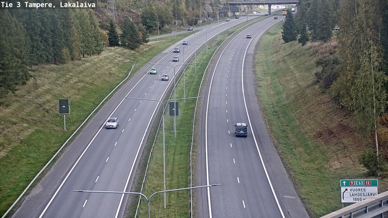 Kelikamerat Kuva Tie 3 Tampere, Lakalaiva, Tampere, Pirkanmaa