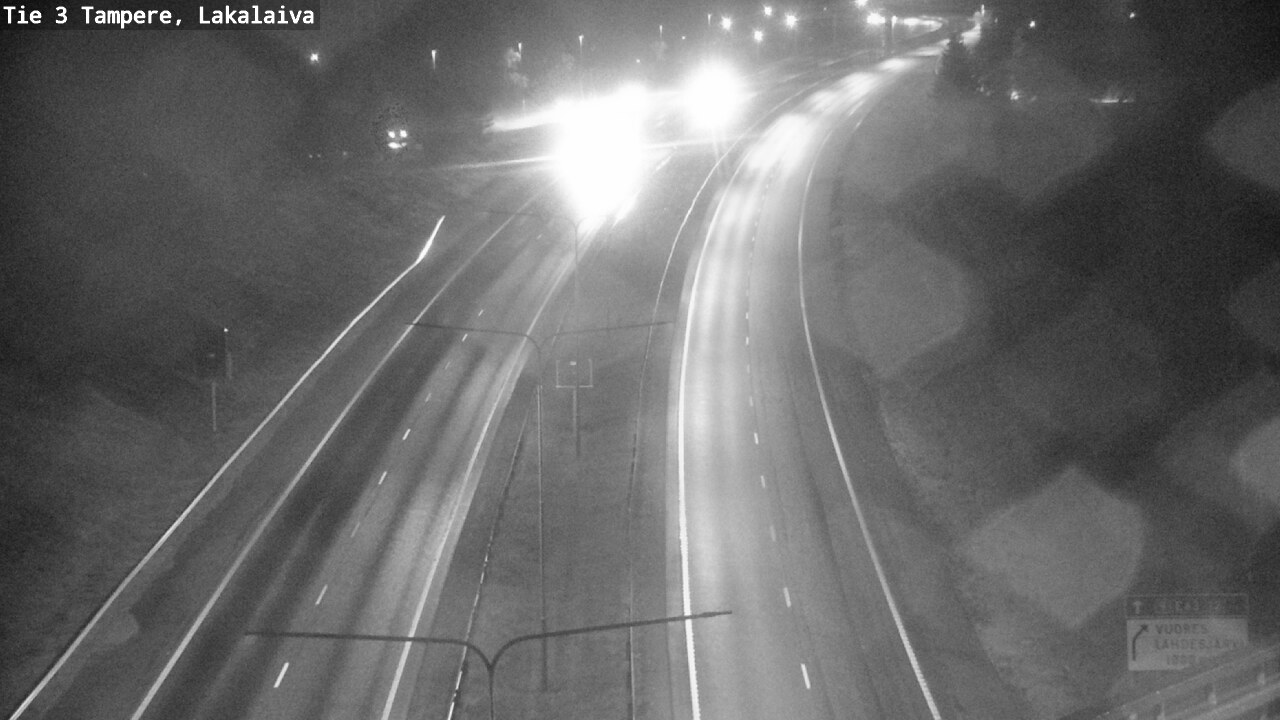 Weather Camera Image Road 3 Tampere, Lakalaiva, Tampere, Pirkanmaa