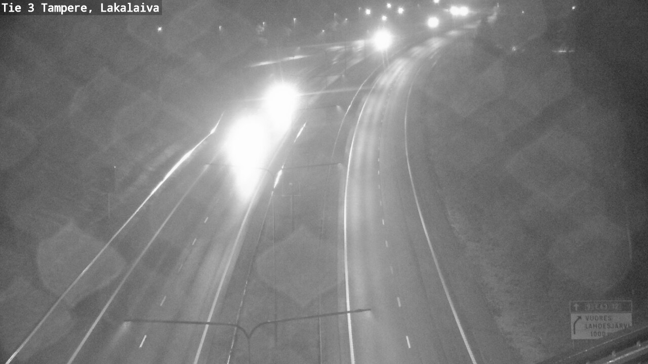 Weather Camera Image Road 3 Tampere, Lakalaiva, Tampere, Pirkanmaa