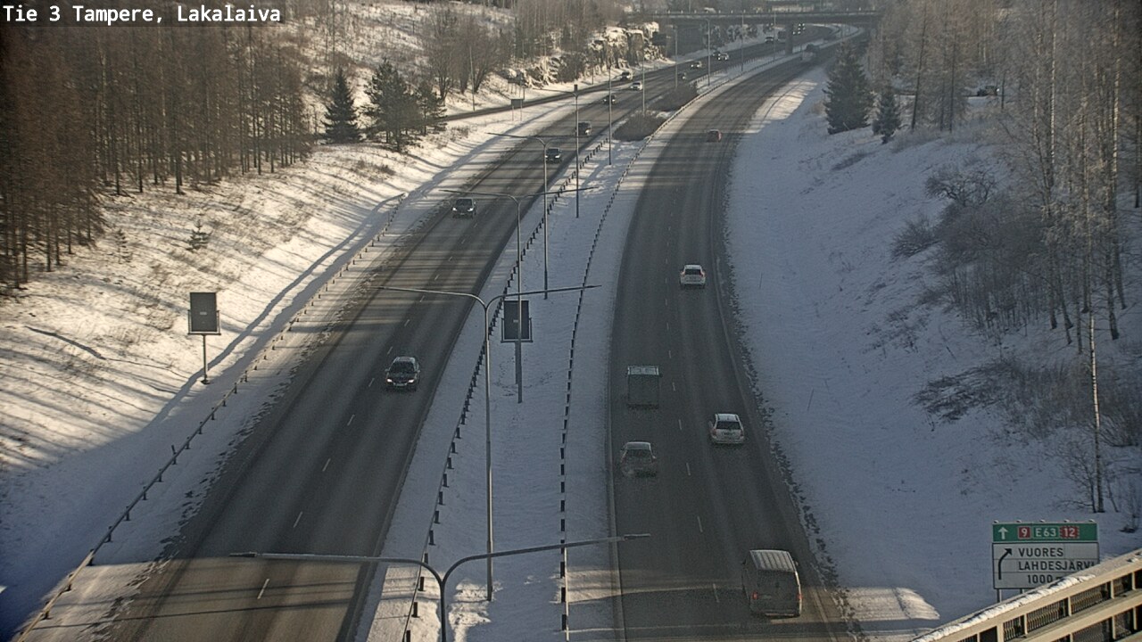 Kelikamerat Kuva Tie 3 Tampere, Lakalaiva, Tampere, Pirkanmaa