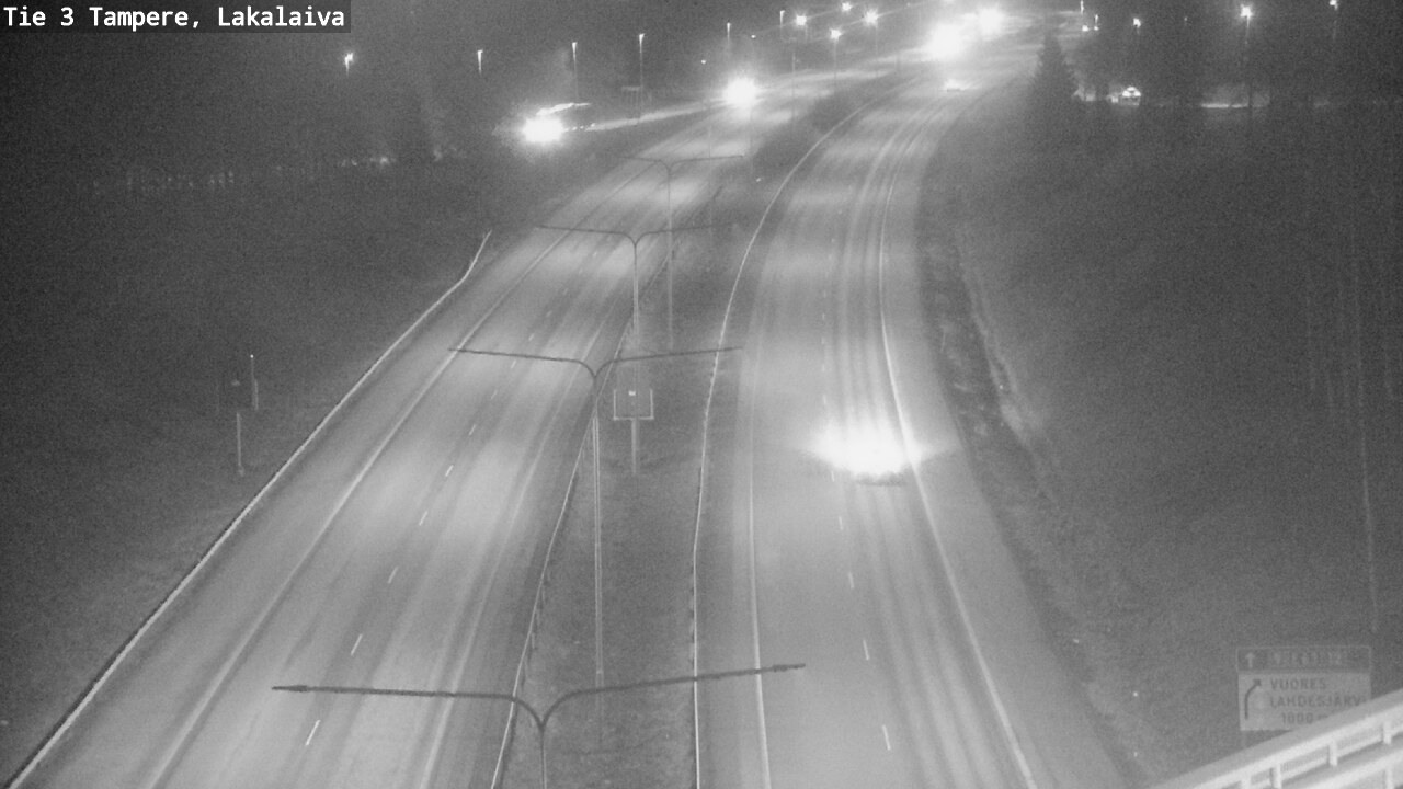 Weather Camera Image Road 3 Tampere, Lakalaiva, Tampere, Pirkanmaa