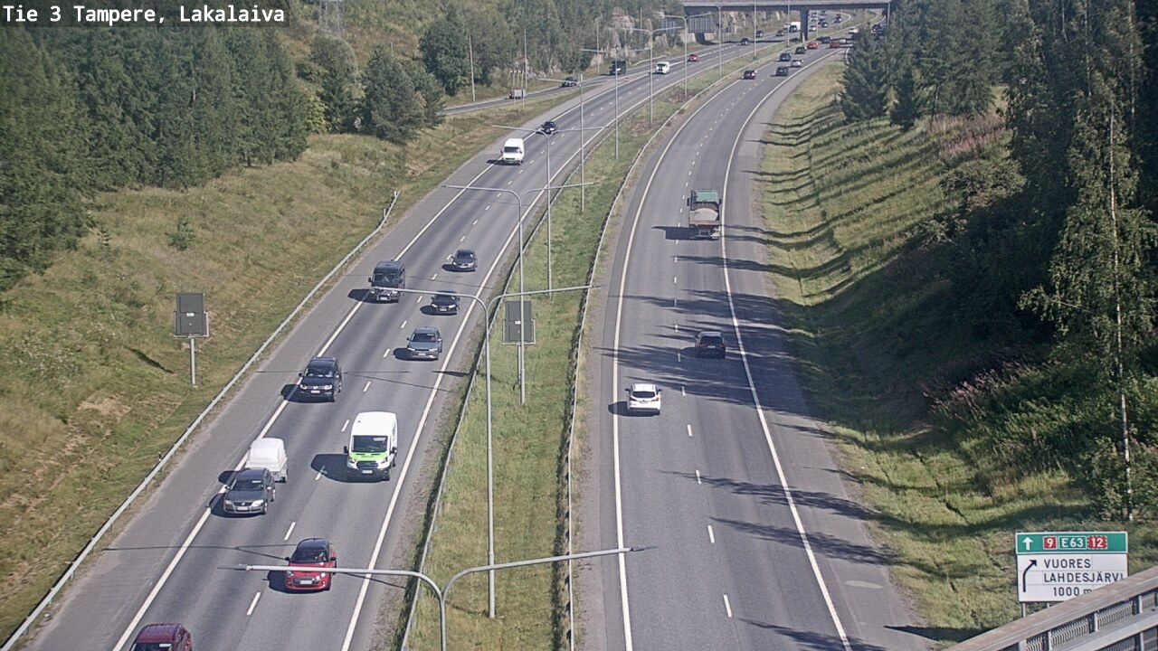 Kelikamerat Kuva Tie 3 Tampere, Lakalaiva, Tampere, Pirkanmaa