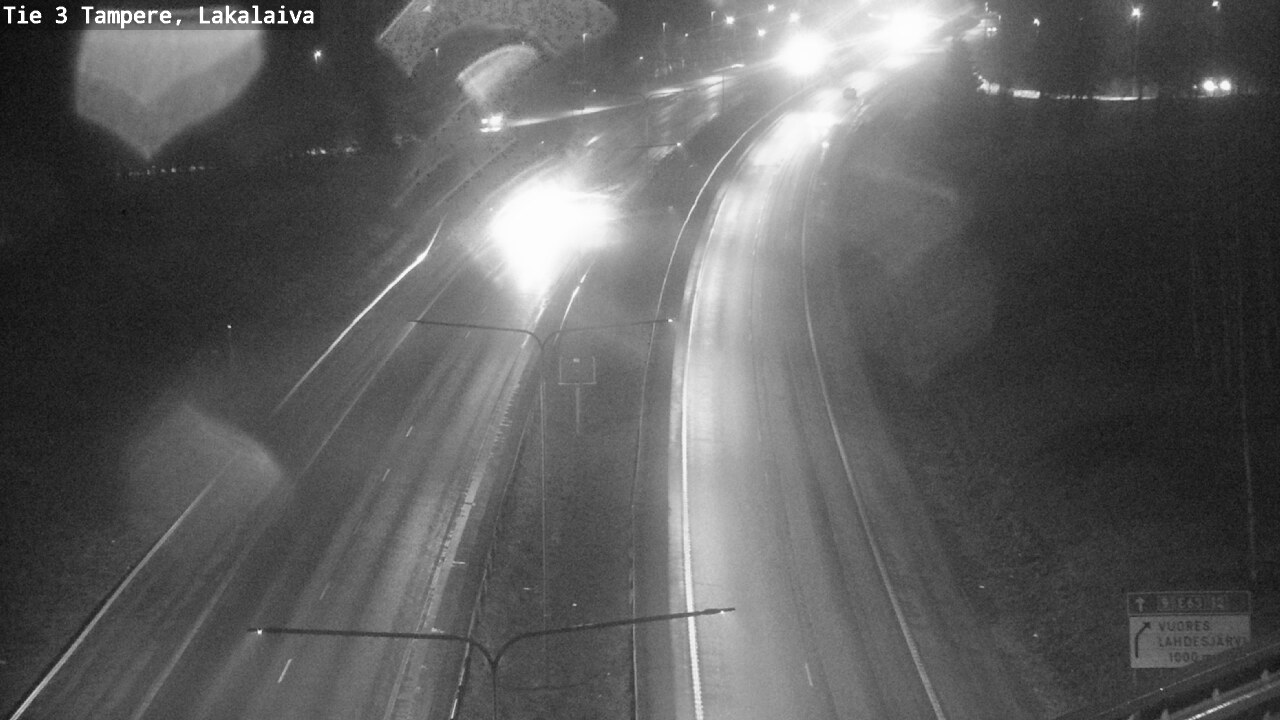 Kelikamerat Kuva Tie 3 Tampere, Lakalaiva, Tampere, Pirkanmaa