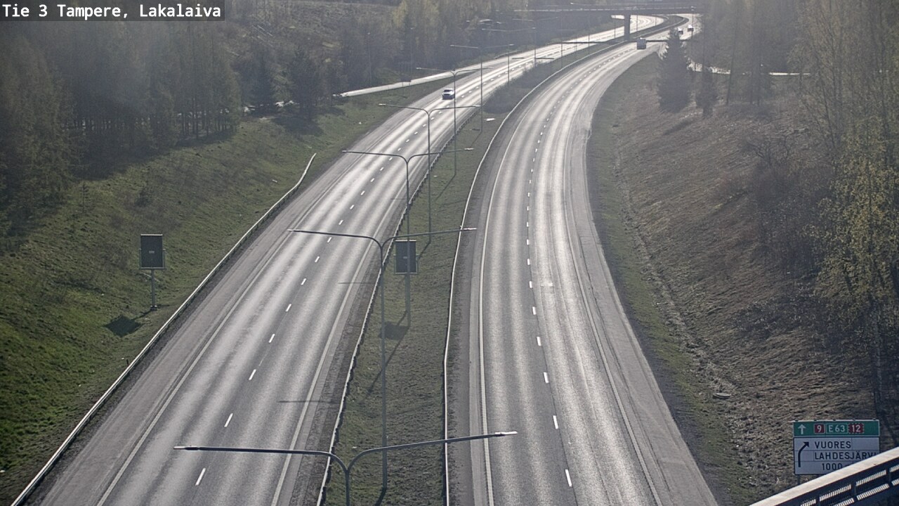 Weather Camera Image Road 3 Tampere, Lakalaiva, Tampere, Pirkanmaa