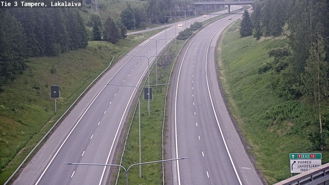 Kelikamerat Kuva Tie 3 Tampere, Lakalaiva, Tampere, Pirkanmaa